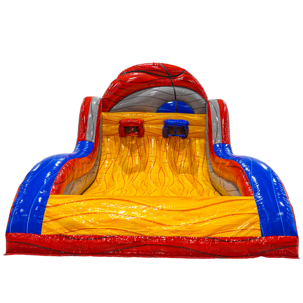 Double Hoop Challenge Inflatable Basketball Game