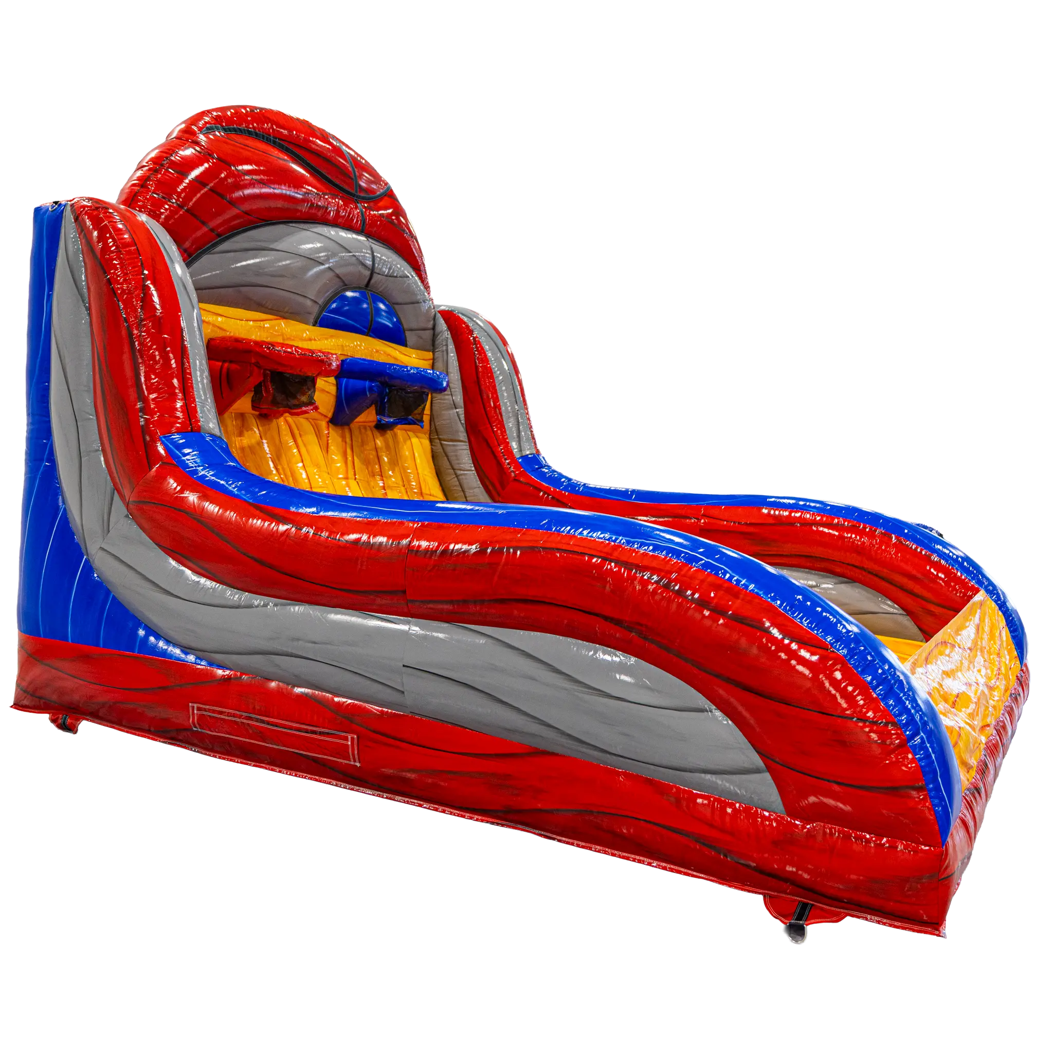 Double Hoop Challenge Inflatable Basketball Game