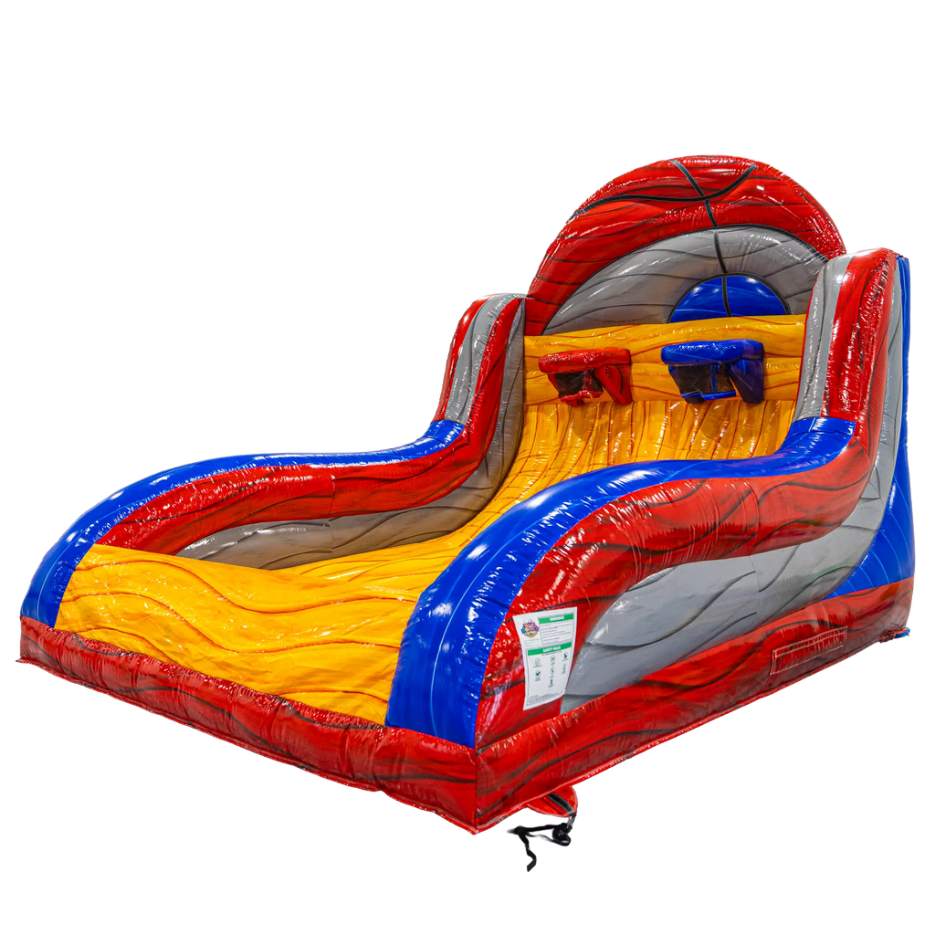 Double Hoop Challenge Inflatable Basketball Game