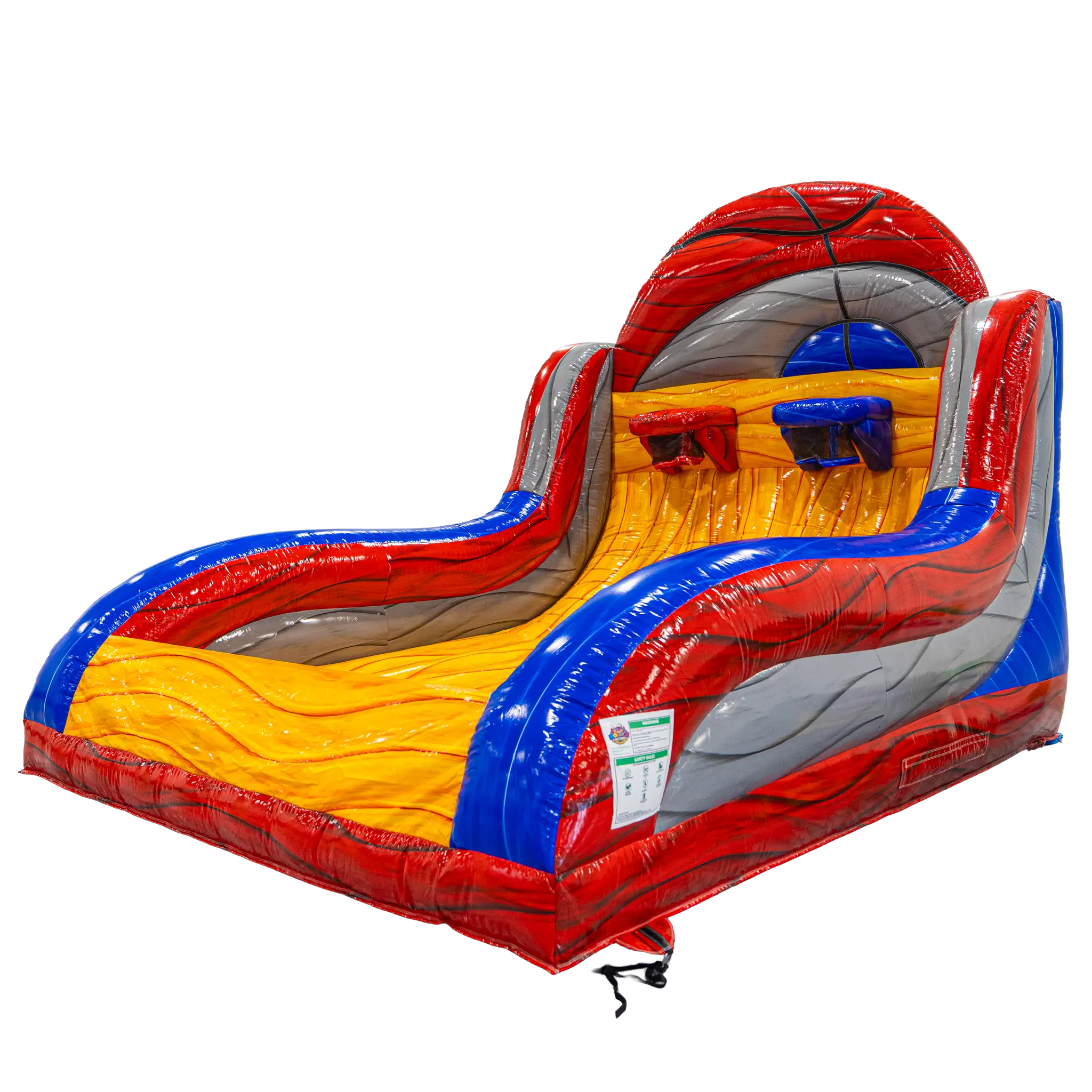 Double Hoop Challenge Inflatable Basketball Game