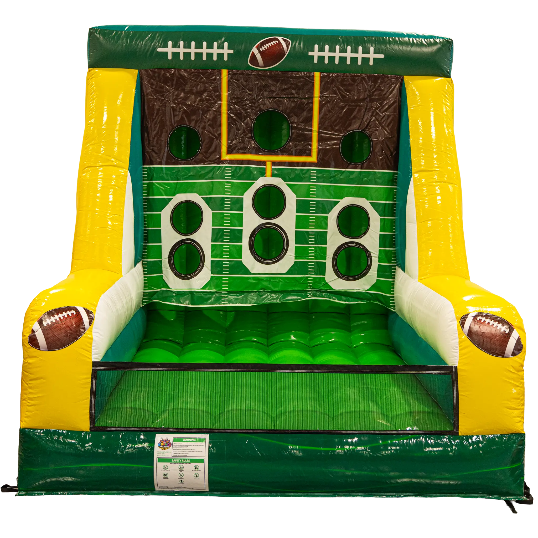 Touchdown Toss Inflatable Football Throw Game