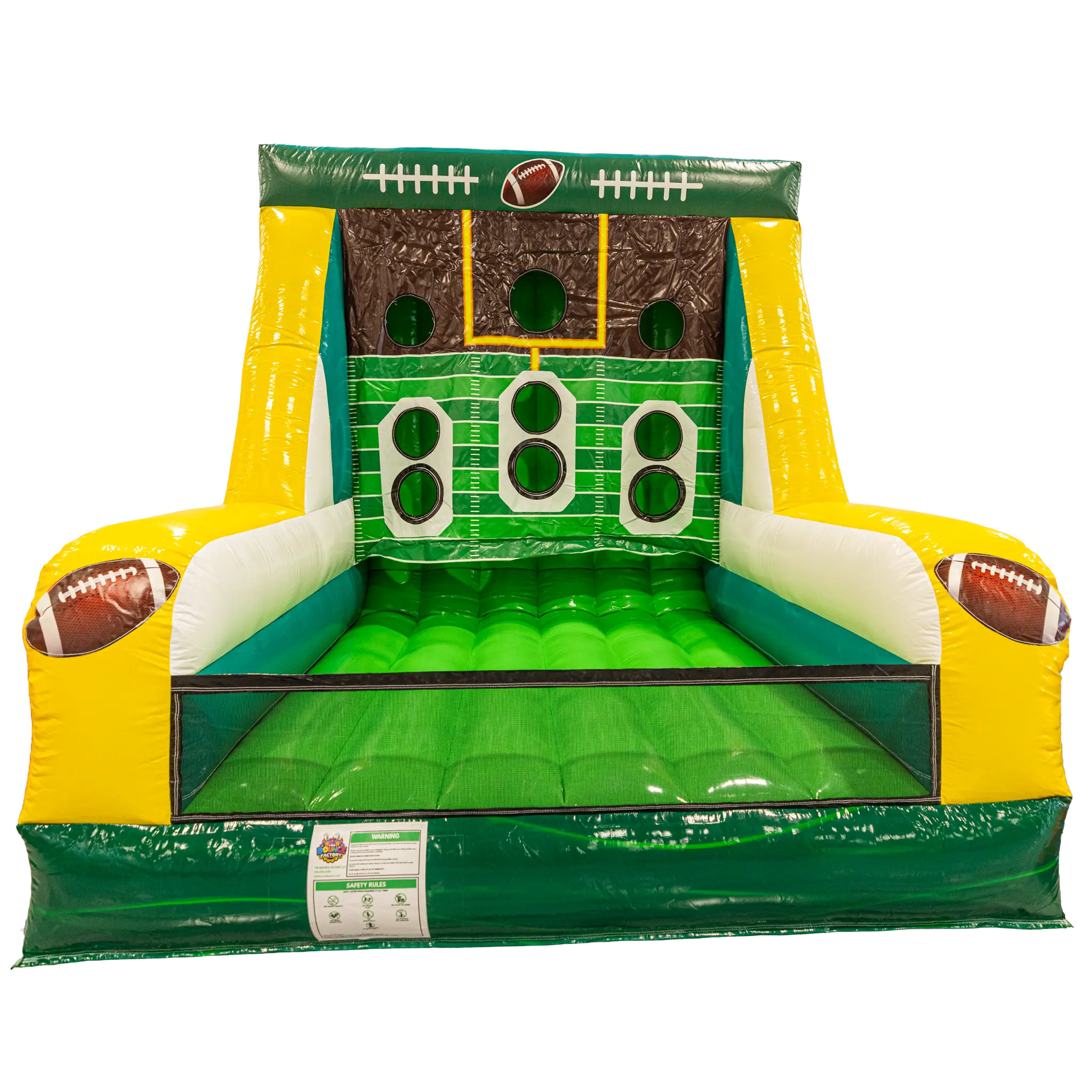 Touchdown Toss Inflatable Football Throw Game