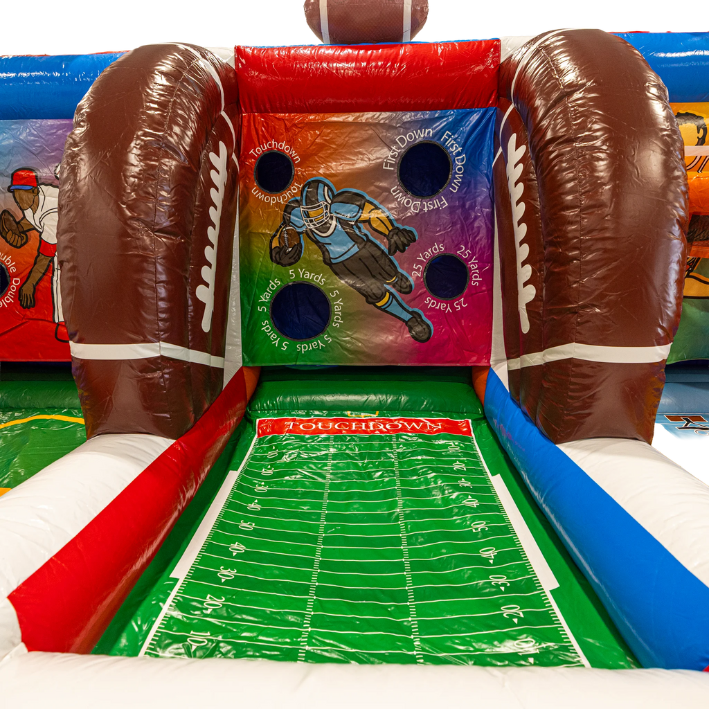 Ultimate Sports Challenge Baseball Football Basketball Inflatable Game