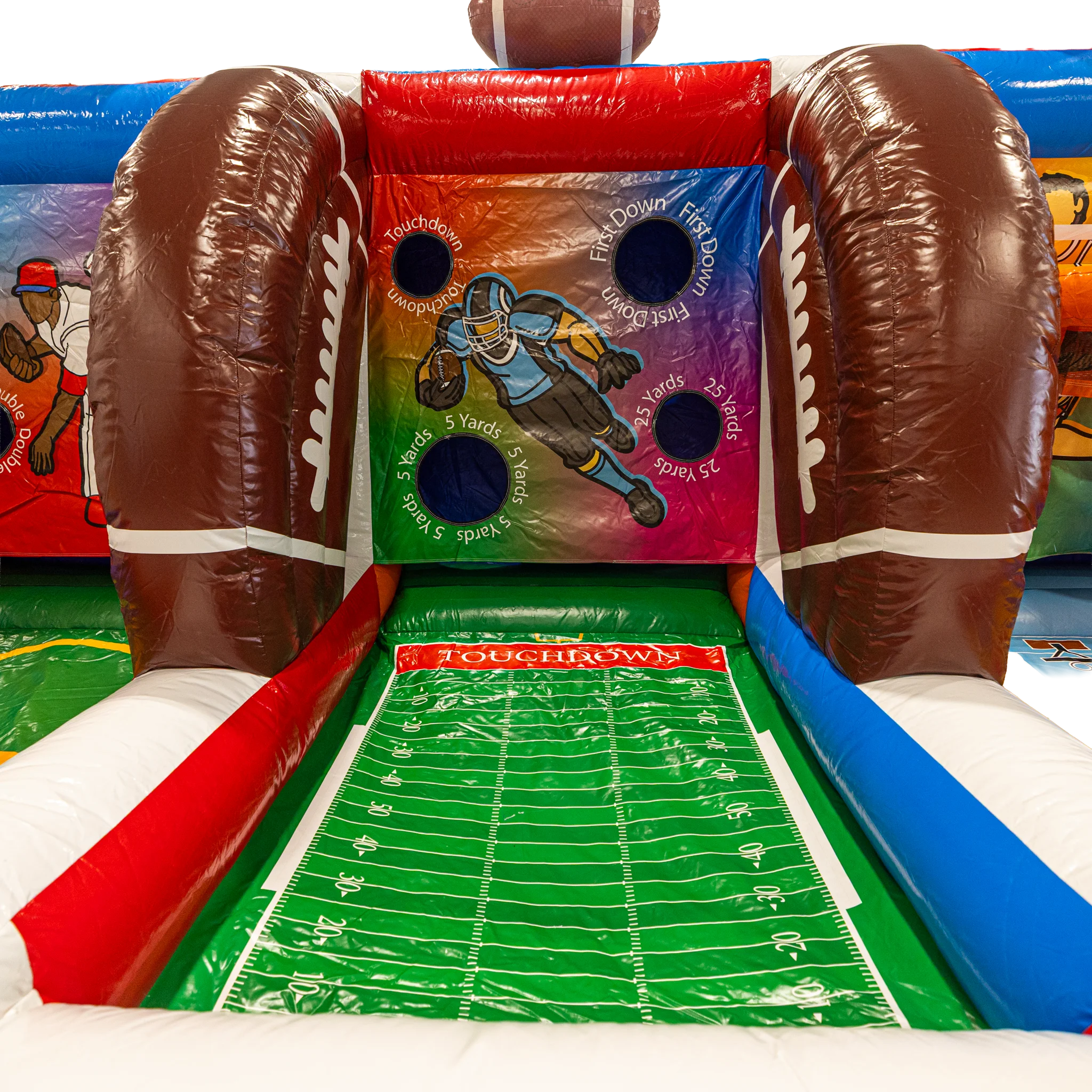 Ultimate Sports Challenge Baseball Football Basketball Inflatable Game