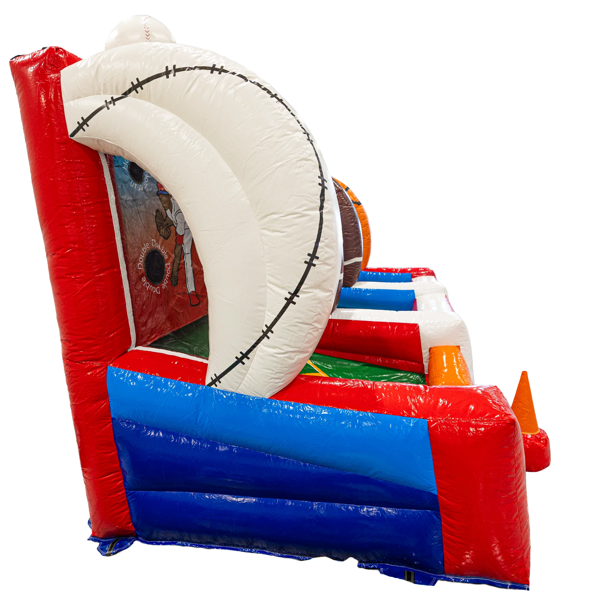 Ultimate Sports Challenge Baseball Football Basketball Inflatable Game