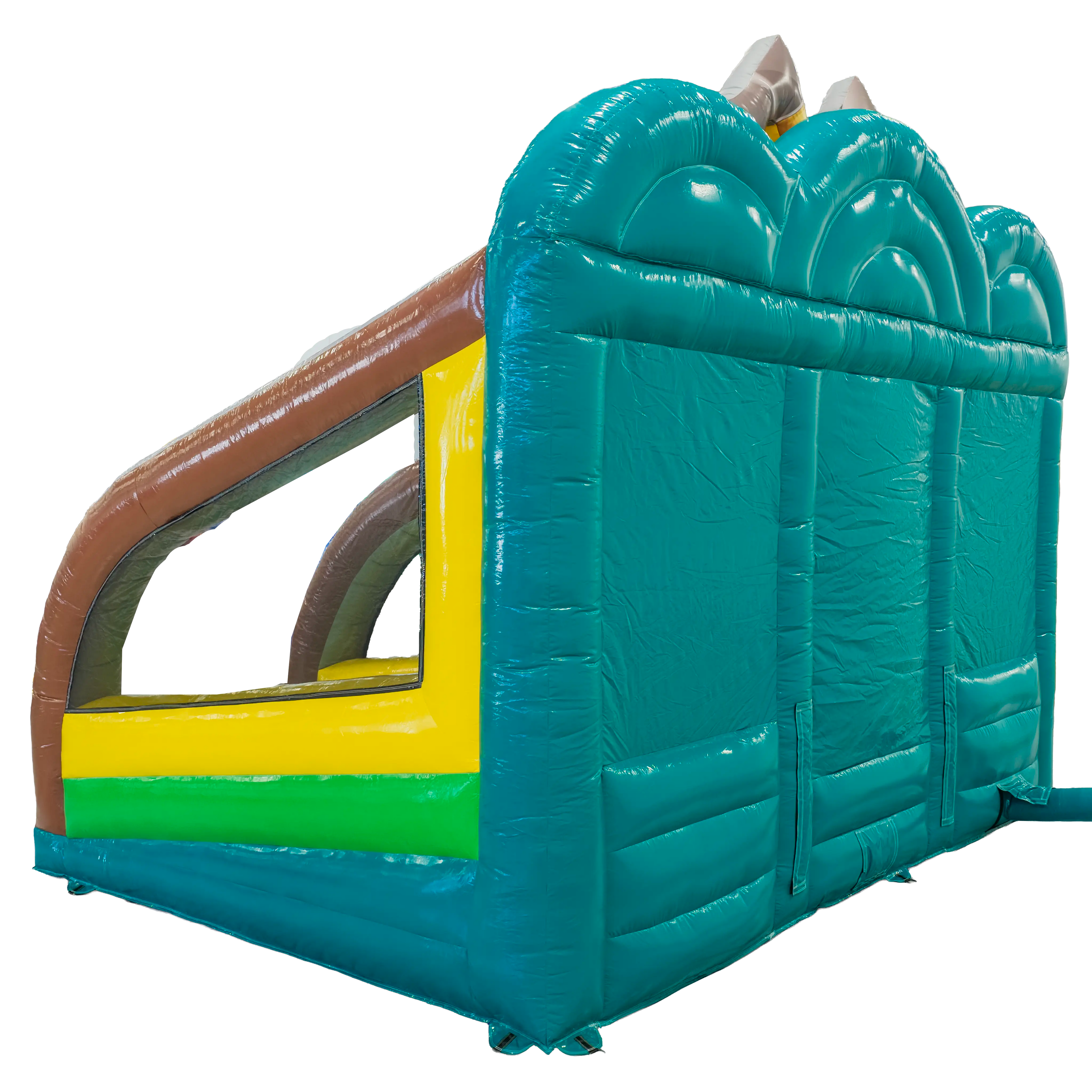 Triple Play Challenge Inflatable Football Axe Throw Baseball Game