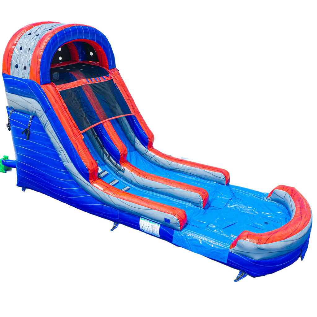 Power Pop 15ft Single Lane Inflatable Slide (DRY ONLY VERSION)