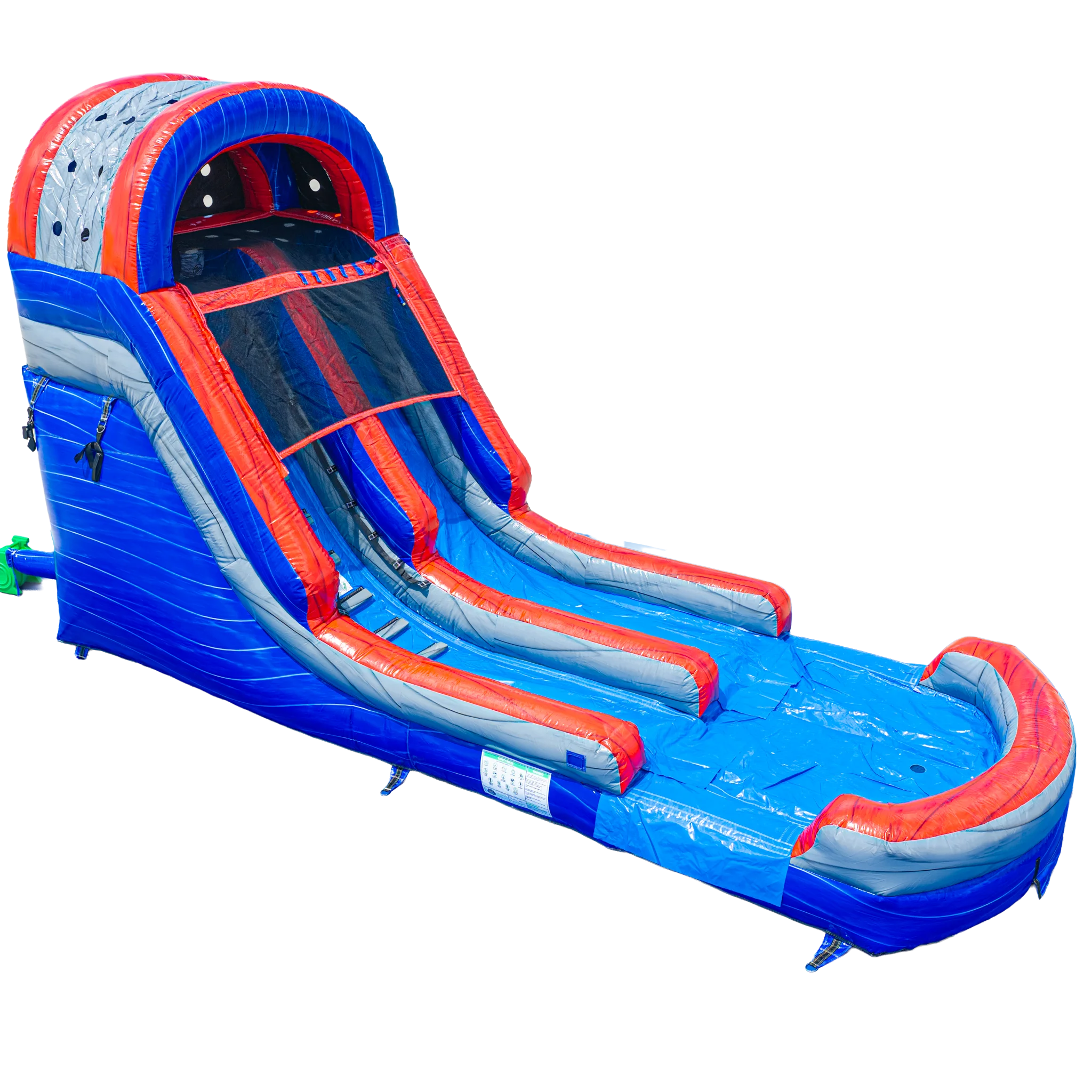Power Pop 15ft Single Lane Inflatable Slide (DRY ONLY VERSION)