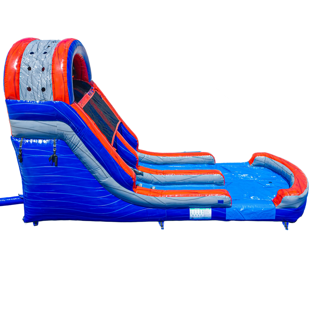 Power Pop 15ft Single Lane Inflatable Slide (DRY ONLY VERSION)