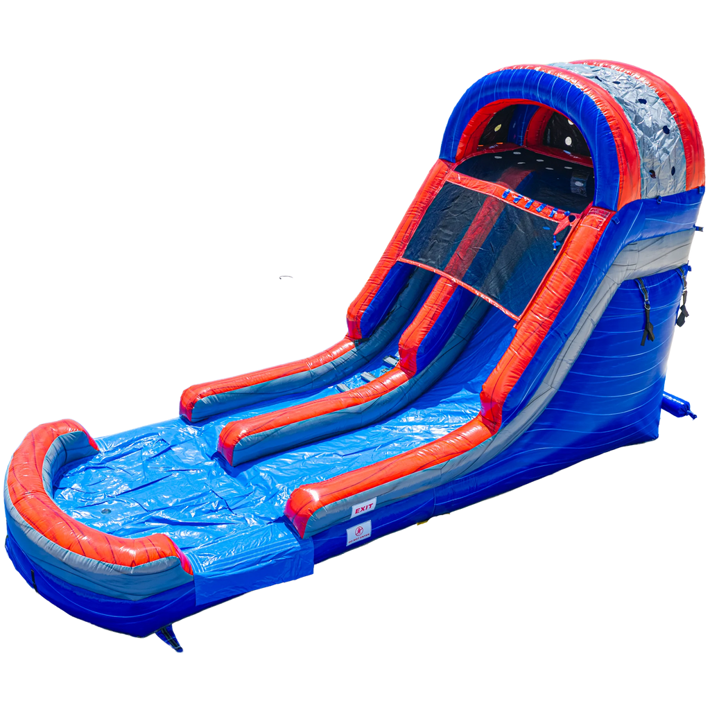 Power Pop 15ft Single Lane Inflatable Slide (DRY ONLY VERSION)