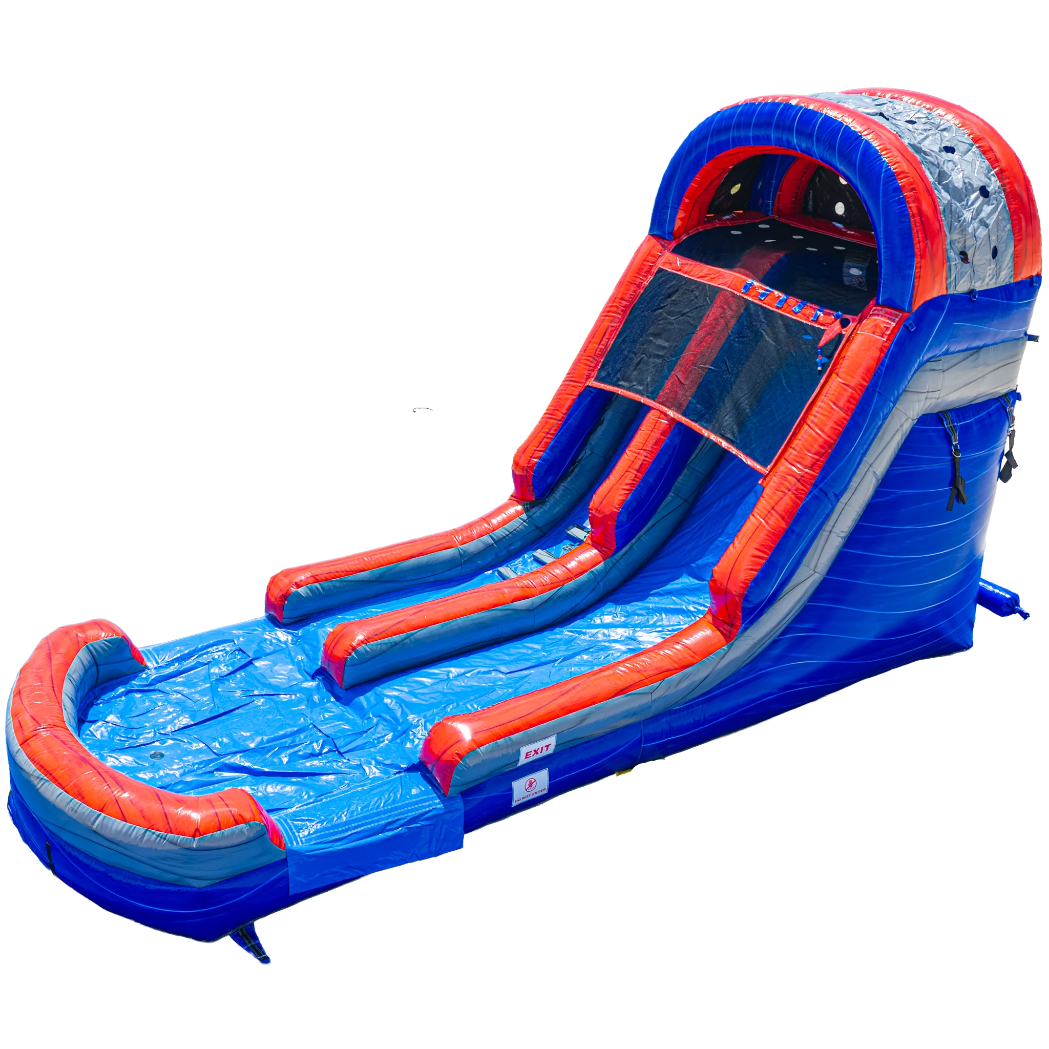 Power Pop 15ft Single Lane Inflatable Slide (DRY ONLY VERSION)