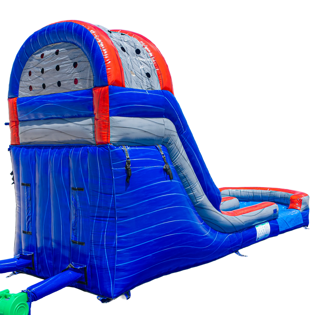 Power Pop 15ft Single Lane Inflatable Slide (DRY ONLY VERSION)