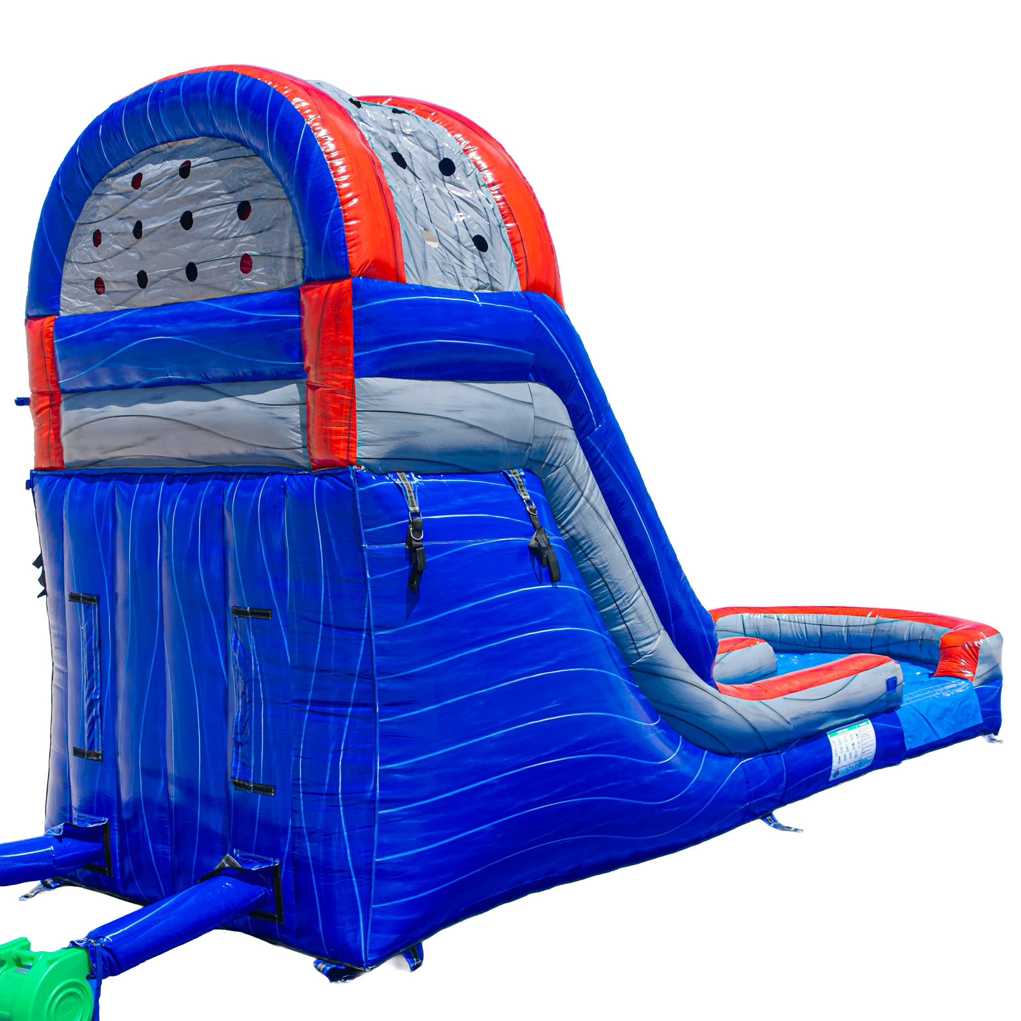 Power Pop 15ft Single Lane Inflatable Slide (DRY ONLY VERSION)