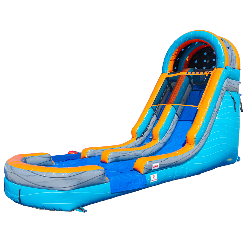 Cool Blast 18ft Inflatable Single Lane Slide (DRY ONLY VERSION)