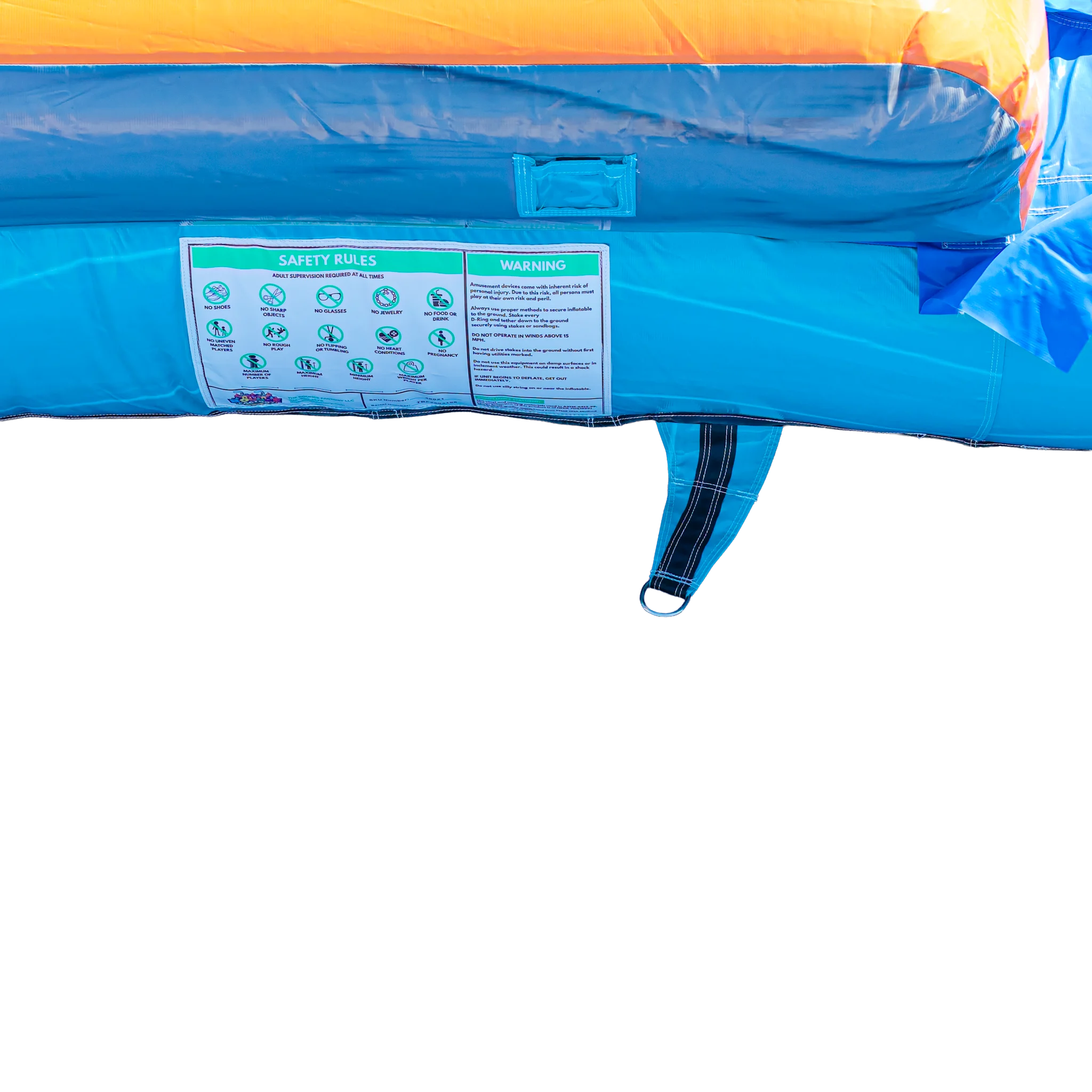 Cool Blast 18ft Inflatable Single Lane Slide (DRY ONLY VERSION)