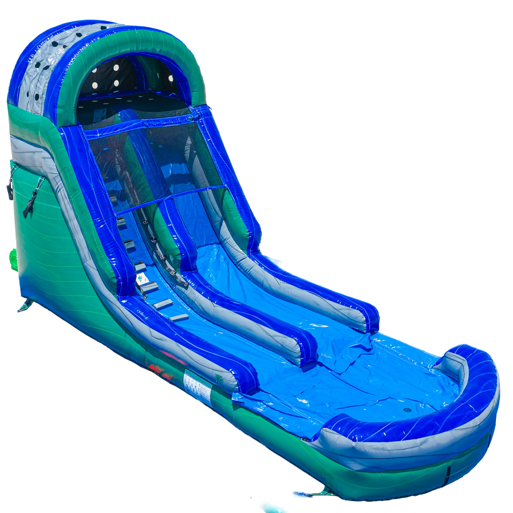 Iron Gate 15ft Single Lane Inflatable Slide  (DRY ONLY VERSION)