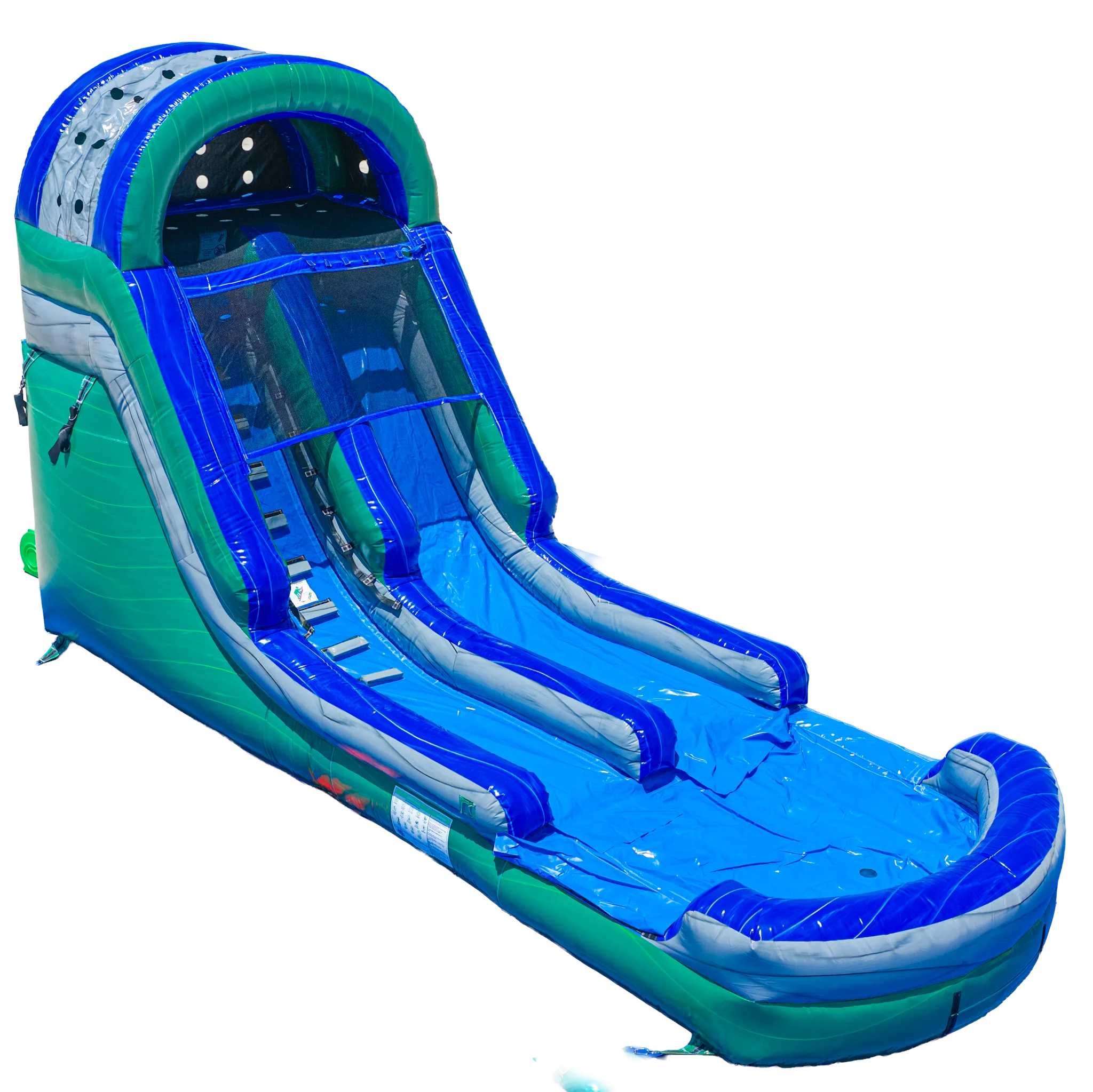 Iron Gate 15ft Single Lane Inflatable Slide  (DRY ONLY VERSION)