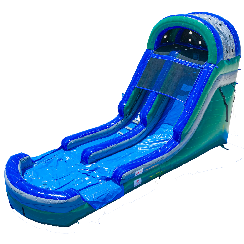 Iron Gate 15ft Single Lane Inflatable Slide  (DRY ONLY VERSION)