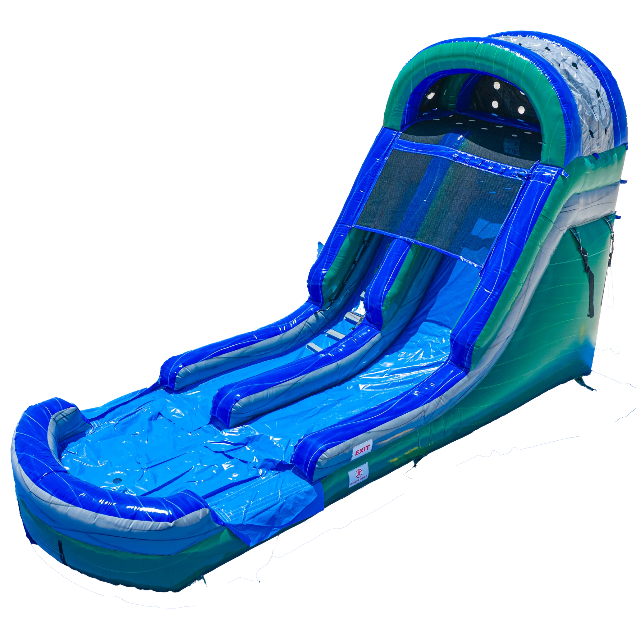 Iron Gate 15ft Single Lane Inflatable Slide  (DRY ONLY VERSION)