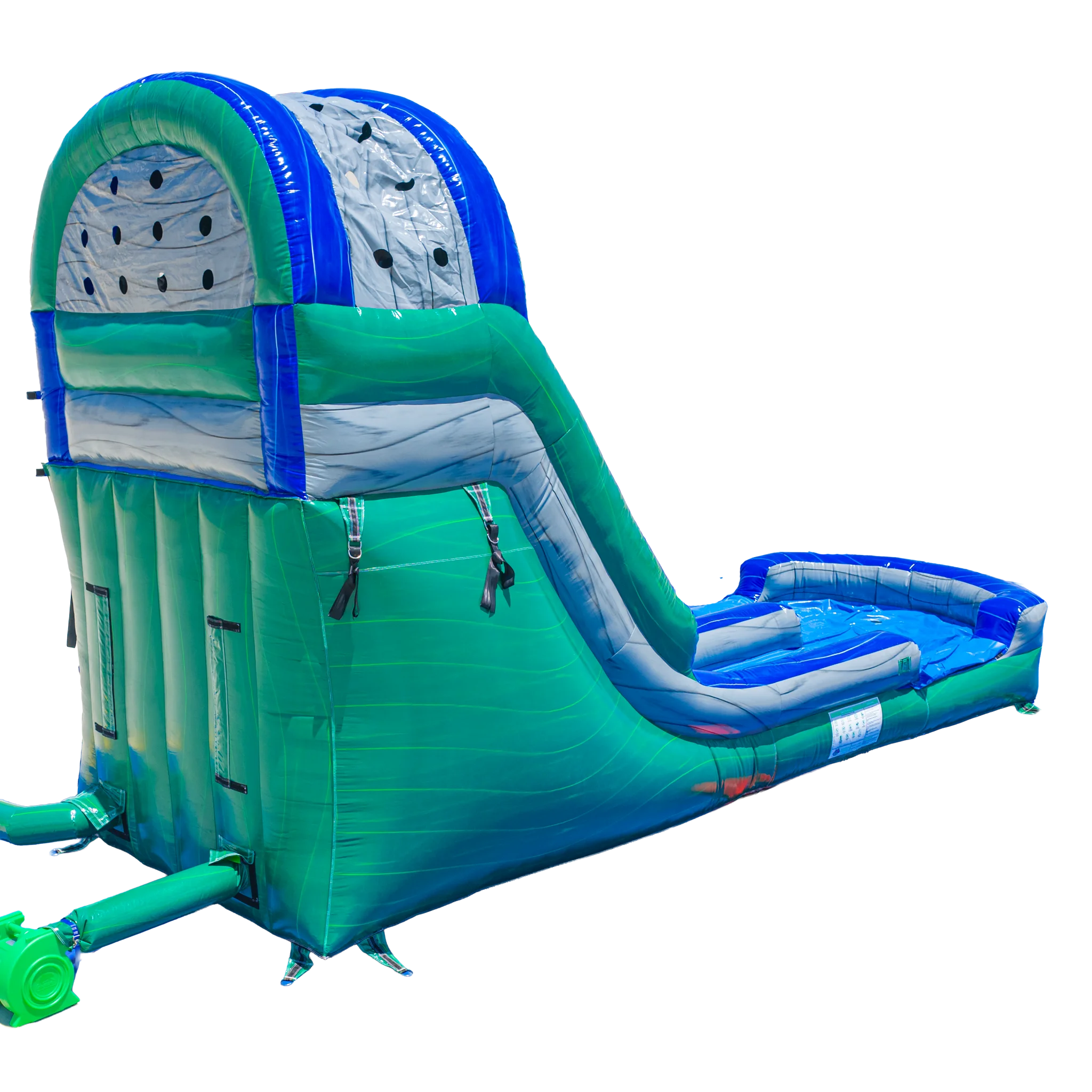 Iron Gate 15ft Single Lane Inflatable Slide  (DRY ONLY VERSION)