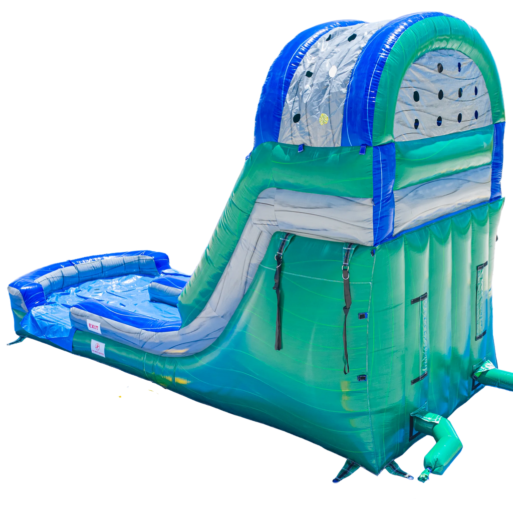 Iron Gate 15ft Single Lane Inflatable Slide  (DRY ONLY VERSION)