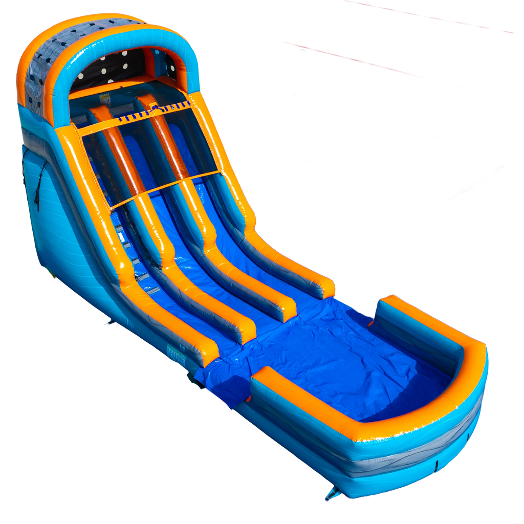 Cool Blast 18ft Dual Lane Inflatable Waterslide