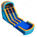 Cool Blast 18ft Dual Lane Inflatable Waterslide