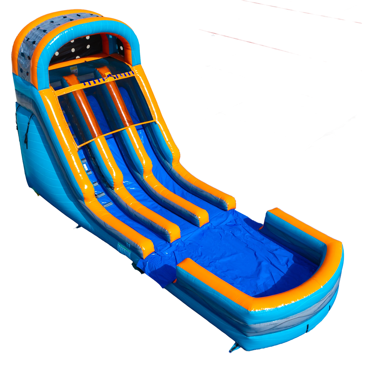 Cool Blast 18ft Dual Lane Inflatable Waterslide