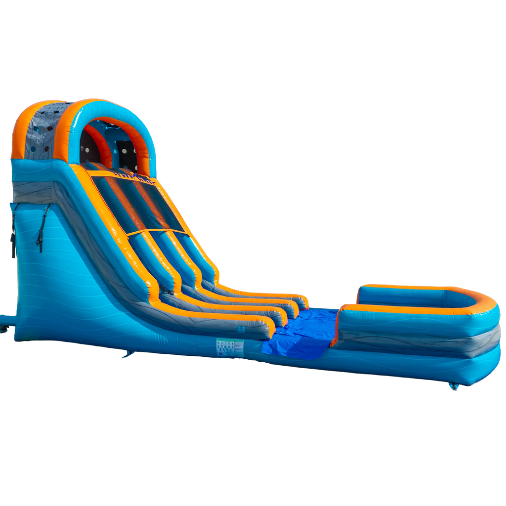 Cool Blast 18ft Dual Lane Inflatable Waterslide