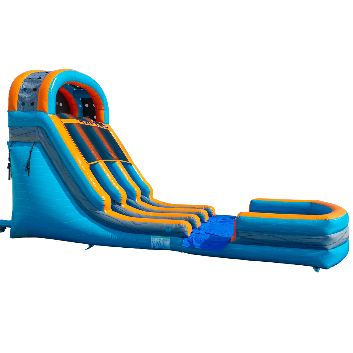 Cool Blast 18ft Dual Lane Inflatable Waterslide