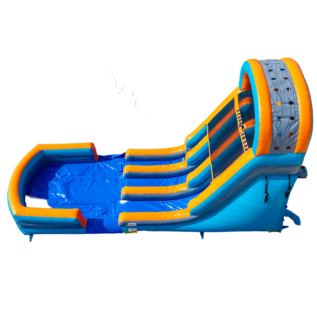 Cool Blast 18ft Dual Lane Inflatable Waterslide